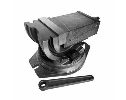 Купить Тиски станочные глобусные прецизионные двуповоротные 9Craft QHK125