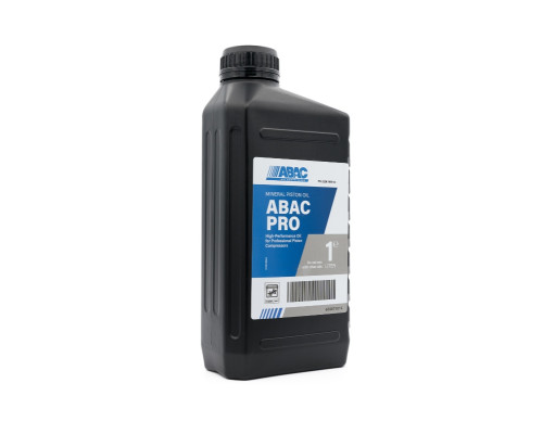 Купить Масло ABAC Pro Piston Oil минеральное для поршневых 1-ступенчатых компрессоров 1л