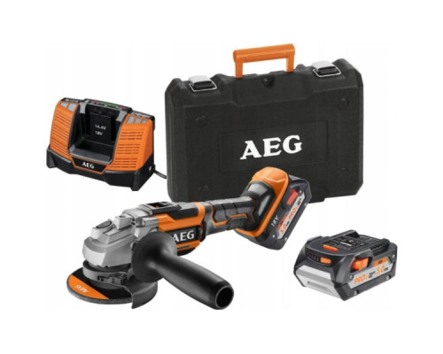 Купить Угловая шлифмашина аккумуляторная AEG BEWS18-125BL-502C