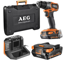 Дрель-шуруповерт аккумуляторный AEG BS18SBL2-202C