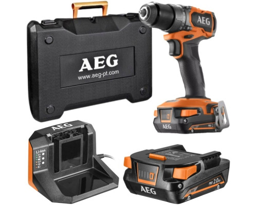 Купить Дрель-шуруповерт аккумуляторный AEG BS18SBL2-202C
