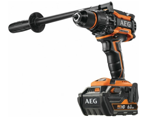 Купить Шуруповерт-дрель аккумуляторный ударный Aeg BSB18BL LI-602C (4935464100).