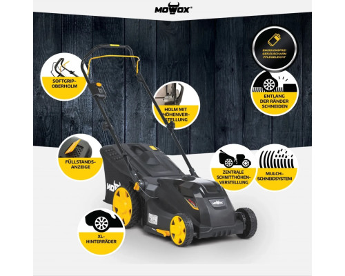 Купить Газонокосилка аккумуляторная Mowox EM 3440 PX-Li (с аккумулятором и зарядным устройством) 10000193