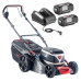 Купить Аккумуляторная газонокосилка Al-Ko 46.2 Li SP-W Comfort c 2 АКБ 36V 4Ah и ЗУ 123011