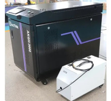 Аппарат для лазерной сварки и очистки с волоконным лазером AccTek  AKQH-3000 3 в 1, 12 кВт