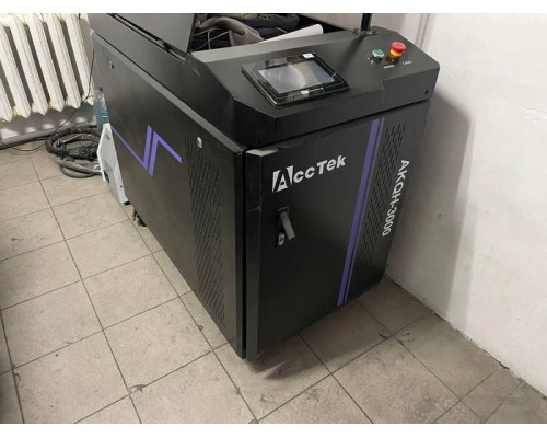 Купить Аппарат для лазерной сварки и очистки с волоконным лазером AccTek AKQH-3000 3 в 1, 12 кВт
