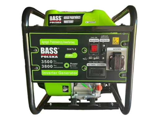 Купить Инверторный генератор Bass Polska 5047LX + газовая плитка Orcamp CK-505 + электрический обогреватель Gardyer HE2000