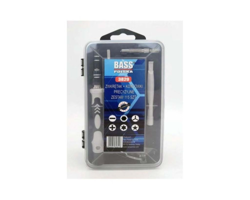 Купити Набір викруток, наконечників 115 шт Bass Polska BP-3820