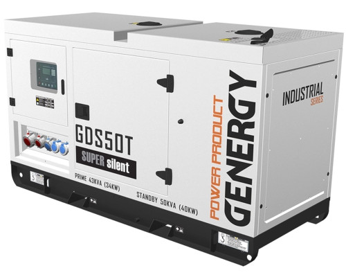 Купити Дизельний генератор GENERGY GDS50T 37кВт