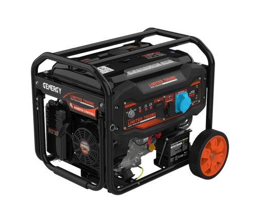 Купить Генератор бензиновый GENERGY LIMITED 7000 RC V2 7 кВт