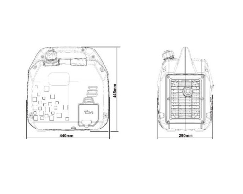 Купить Инверторный генератор GENERGY TURBO 2000I RC 2 кВт