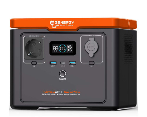 Купить Зарядная станция GENERGY TURBOBAT 600-PRO 512 Вт/ч