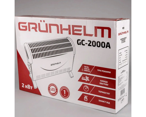 Купить Конвекторный обогреватель Grunhelm GC-2000A