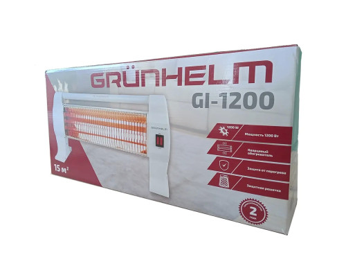 Купить Кварцевый обогреватель GI-1200 Grunhelm
