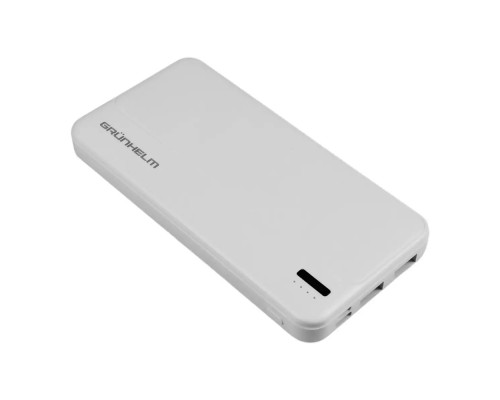 Купить Портативный Power Bank GRUNHELM GP-10W 10.000 mAh. белый