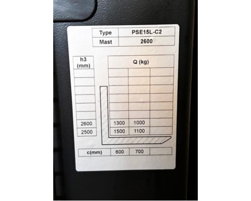 Купить Штабелер электрический GTM PSE15L-C2 2000 (92431)