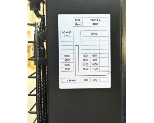 Купить Штабелер электрический GTM PSE15-C 3600 (92432)