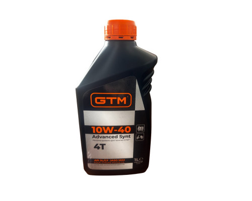 Купить Масло для четырехтактных двигателей GTM Advanced Synt 10W-40 (1л)