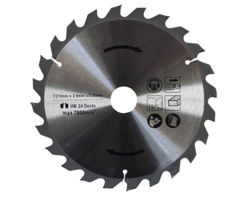 Купить Диск пильный Holzkraft Z24 210 х 30 х 2.6 мм (5267021)