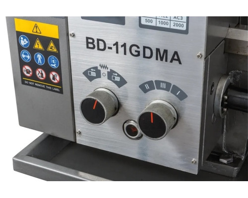 Купити Токарний верстат по металу із фрезерною головою JET BD-11GDMA