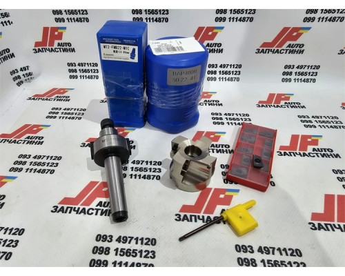 Купить Фреза торцевая BAP 400R 50-22 с пластинами 10шт + хвостовик MTB2-FMB22