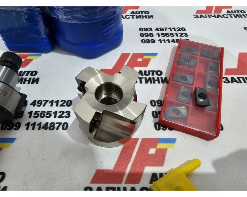 Купить Фреза торцевая BAP 400R 50-22 с пластинами 10шт + хвостовик MTB2-FMB22