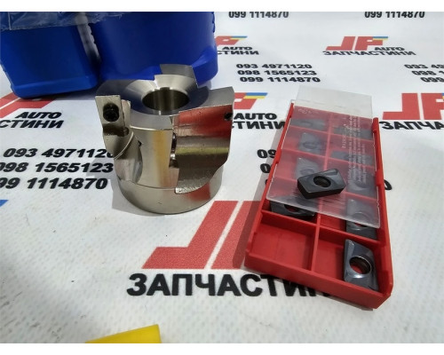 Купить Фреза торцевая BAP 400R 50-22 с пластинами 10шт + хвостовик MTB4-FMB22