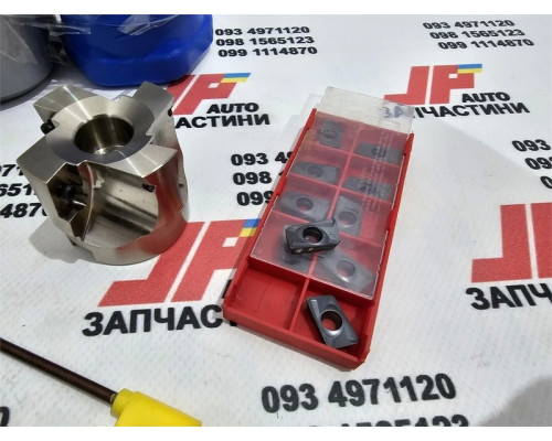 Купить Фреза торцевая BAP 400R 50-22 с пластинами 10шт + хвостовик MTB5-FMB22