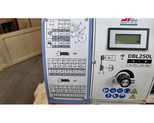 Купить Токарный станок JP DBL250L 250х750 900W беcщеточный