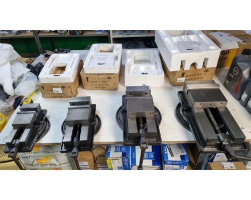 Купить Тиски станочные прецизионные QM16100 поворотные тип 3418