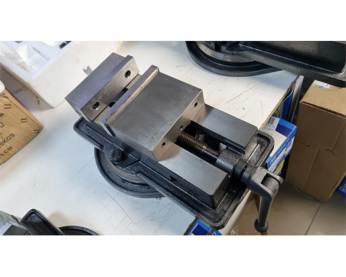 Купить Тиски станочные прецизионные QM16125 поворотные тип 3418