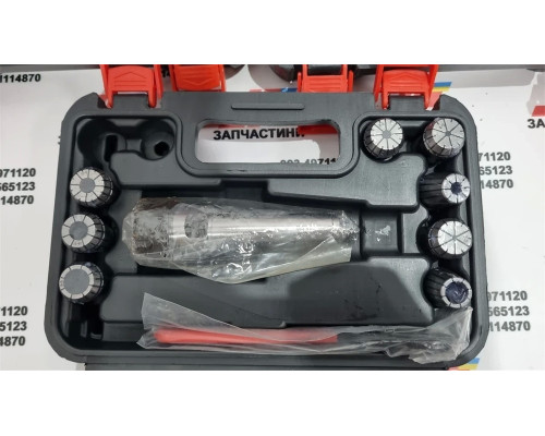 Купить Цанговый патрон ER25 МT3 с комплектом цанг 8 шт 2-16 мм