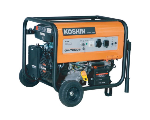 Купить Бензиновый генератор Koshin GV-7000S-BAC (0658553)
