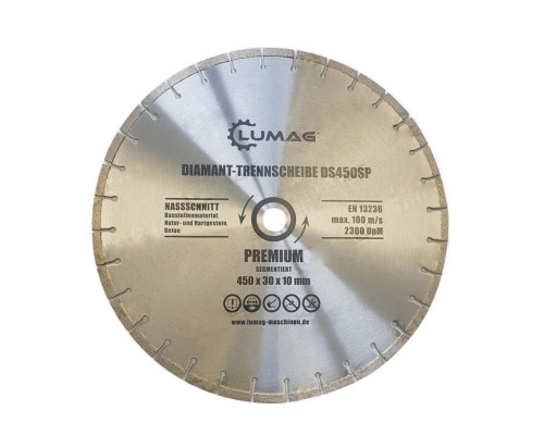 Купити Алмазний диск Lumag 450 мм DS450S