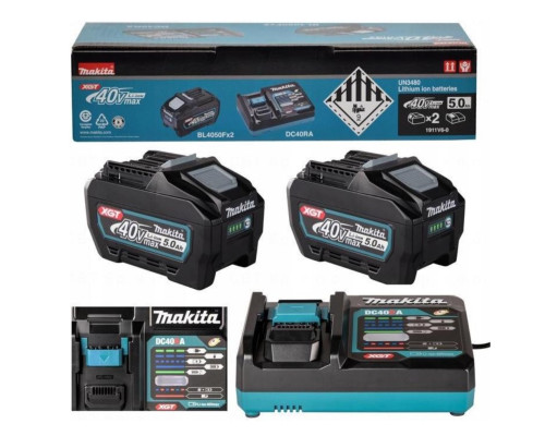 Купить Комплект аккумуляторов + зарядное устройство для Makita BL4050F (1911V6-0)