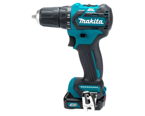 Купить Аккумуляторная дрель-шуруповерт Makita DF332DWYE, 2 акб BL1016B, ж/п DC10WD, чемодан