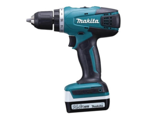 Купить Аккумуляторная дрель-шуруповерт Makita DF347D001 в кейсе с 2 акб 14.4V 1.5 Аh, з/п