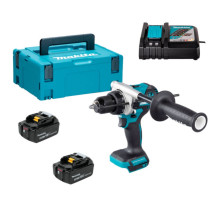 Аккумуляторная ударная дрель-шуруповерт Makita DHP486RTJ