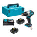 Купить Аккумуляторная ударная дрель-шуруповерт Makita DHP489RTJ, 2 акб BL1850B, з/п DC18RC, кейс Makpac 2