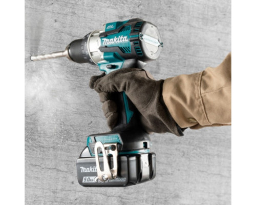 Купить Аккумуляторная ударная дрель-шуруповерт Makita DHP489RTJ, 2 акб BL1850B, з/п DC18RC, кейс Makpac 2