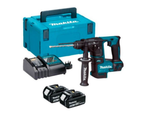 Купить Аккумуляторный перфоратор Makita DHR171RTJ, 2 акб BL1850B, с/у DC18RC, кейс