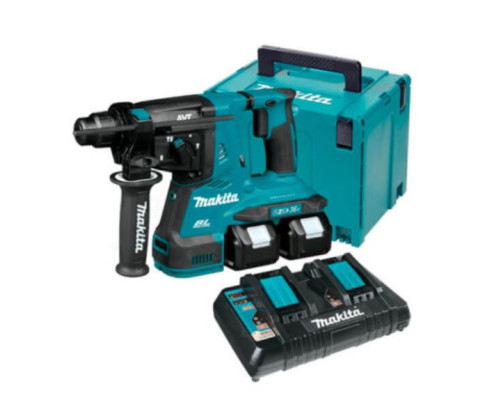 Купить Аккумуляторный перфоратор Makita DHR280PT2J, 2 акб BL1850B, с/у DC18RD, кейс Makpac