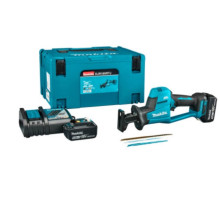 Аккумуляторная сабельная пила Makita DJR189RTJ, 2 акб BL1850B, з/п DC18RC, кейс Makpac