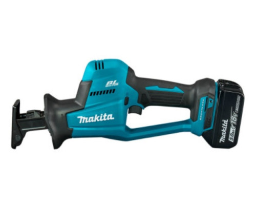 Купить Аккумуляторная сабельная пила Makita DJR189RTJ, 2 акб BL1850B, з/п DC18RC, кейс Makpac