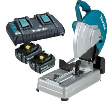 Пила торцовочная аккумуляторная Makita DLW140PT2