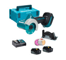 Аккумуляторная отрезная машина Makita DMC300RFJ, 2 акб BL1830B, ж/п DC18RC, кейс Makpac