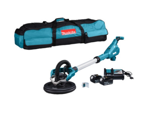 Купити Акумуляторна шліфувальна машина для стін (жираф) Makita LXT DSL801RTEU