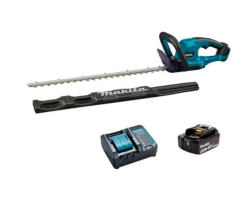 Купить Аккумуляторный кусторез Makita LXT, 18В, 600 мм, аккумулятор 3Ач, зарядное устройство (DUH607F001)
