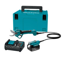 Аккумуляторный секатор Makita DUP180T001, 1 акб BL1850B, ж/п DC18WC, кейс Makpac 3