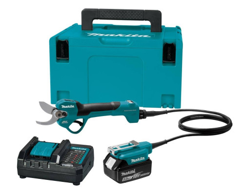 Купити Акумуляторний секатор Makita DUP180T001, 1 акб BL1850B, з/п DC18WC, кейс Makpac 3